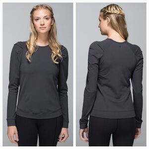 Lululemon Lab City Pullover Sz 6, Color Grey.